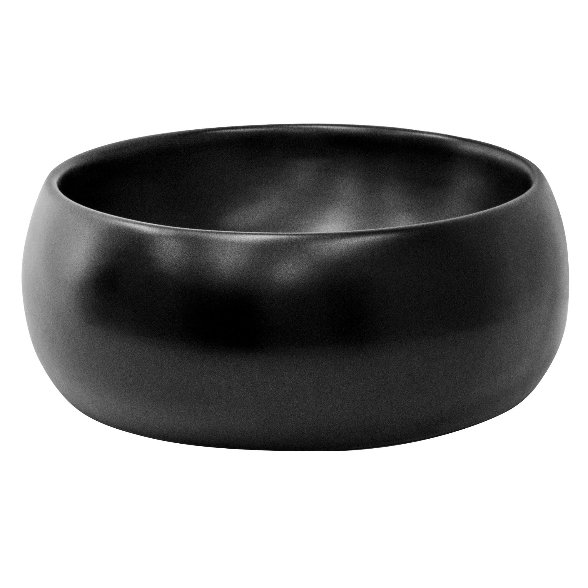 WASCHBECKEN - Schwarz, Keramik (40/40/40cm) - ML-DESIGN