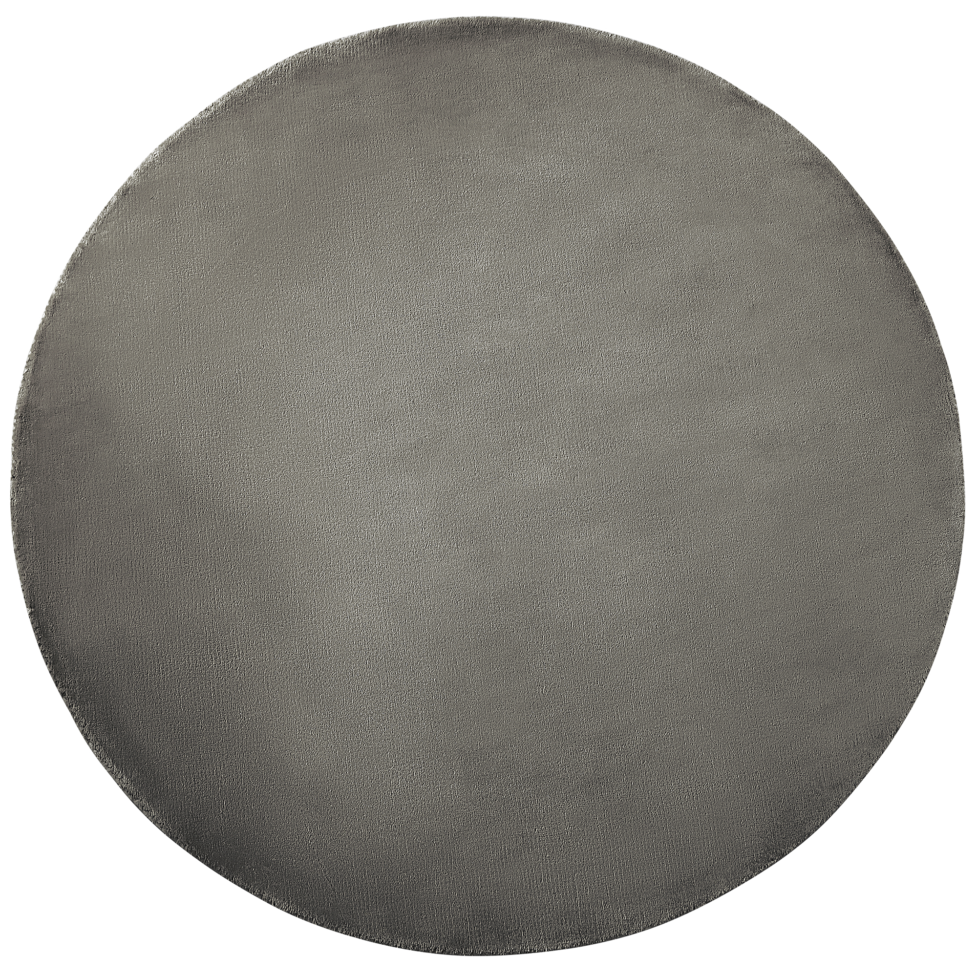 KURZFLOR-TEPPICH Gesi II 140/140 cm - Grau, Naturmaterialen (140/140cm) - Beliani