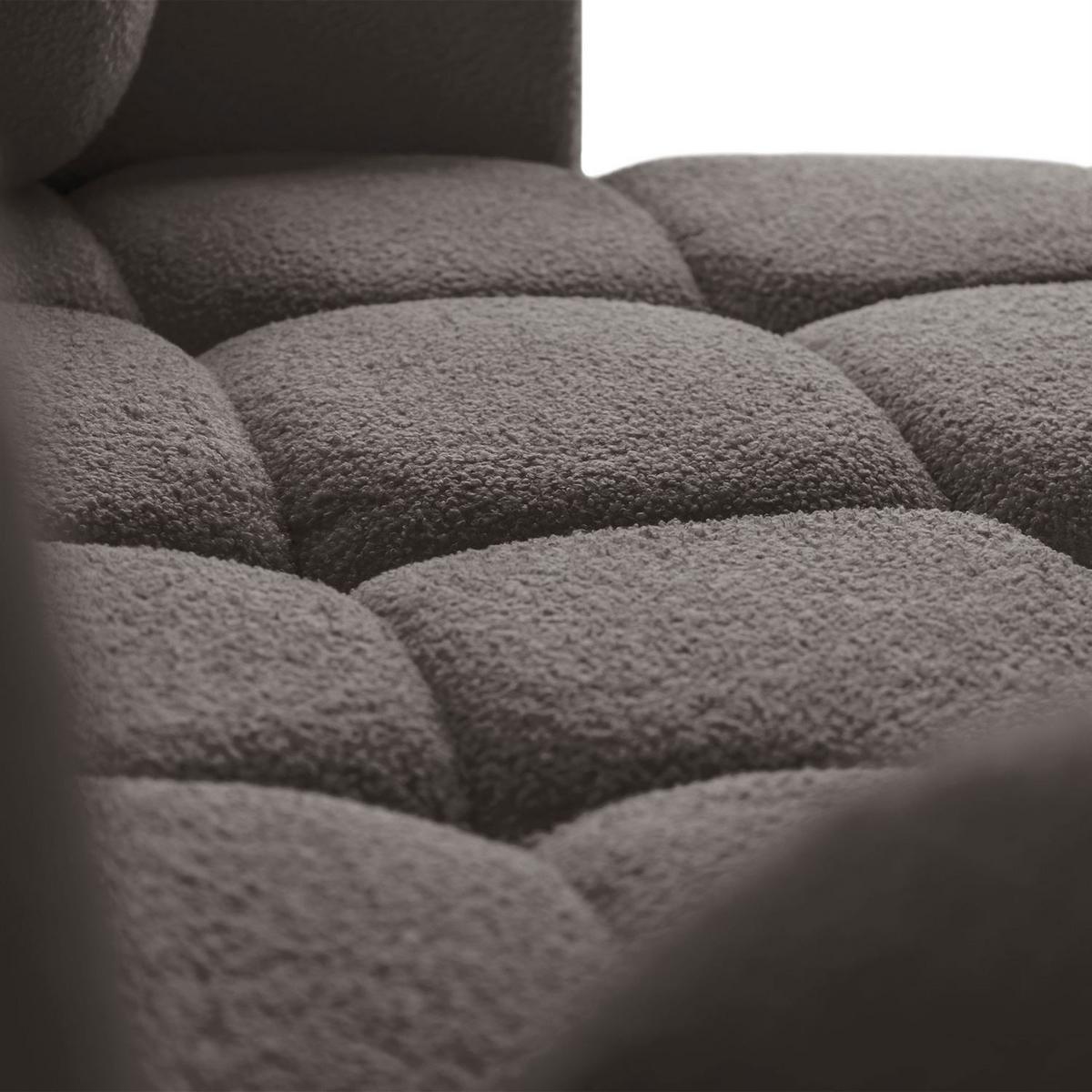 AUSZIEHBARES Ecksofa GAMMA mit Schlaffunktion Quelle 20 - Grau, Textil (217/145cm) - Lookway