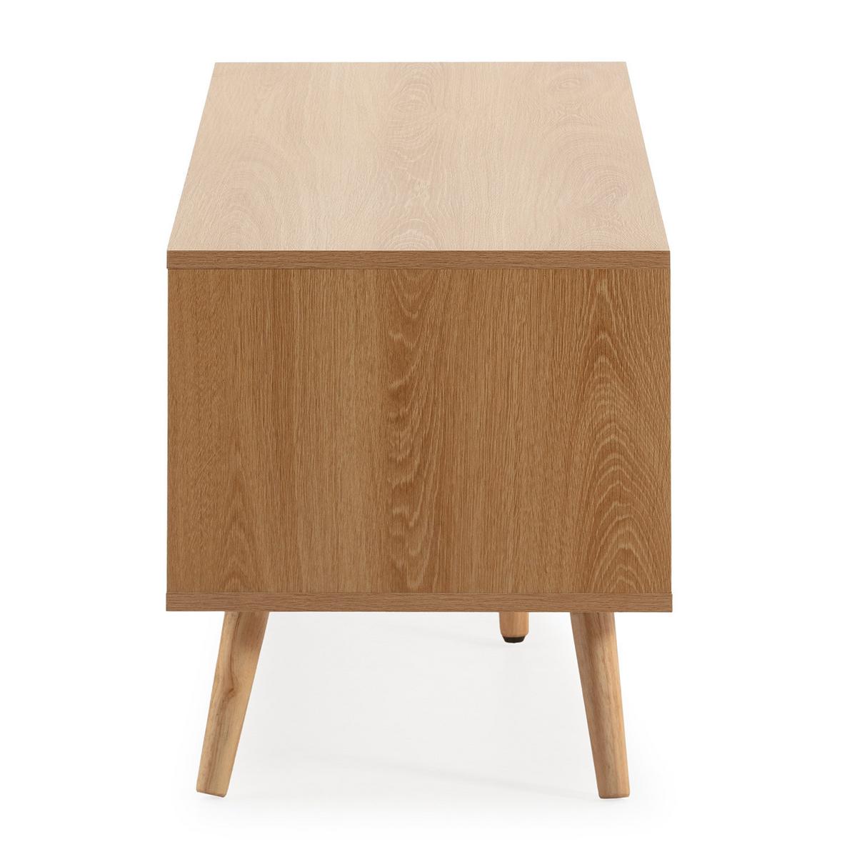 TV-ELEMENT Telmo 3 türen Eichenfarbe 130 cm - Honigeiche, Holzwerkstoff (130/45/40cm) - VS Venta-stock
