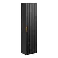 HÄNGESÄULE Adriel Mattschwarz - Schwarz, Holzwerkstoff (35/140/25cm) - Petits-meubles