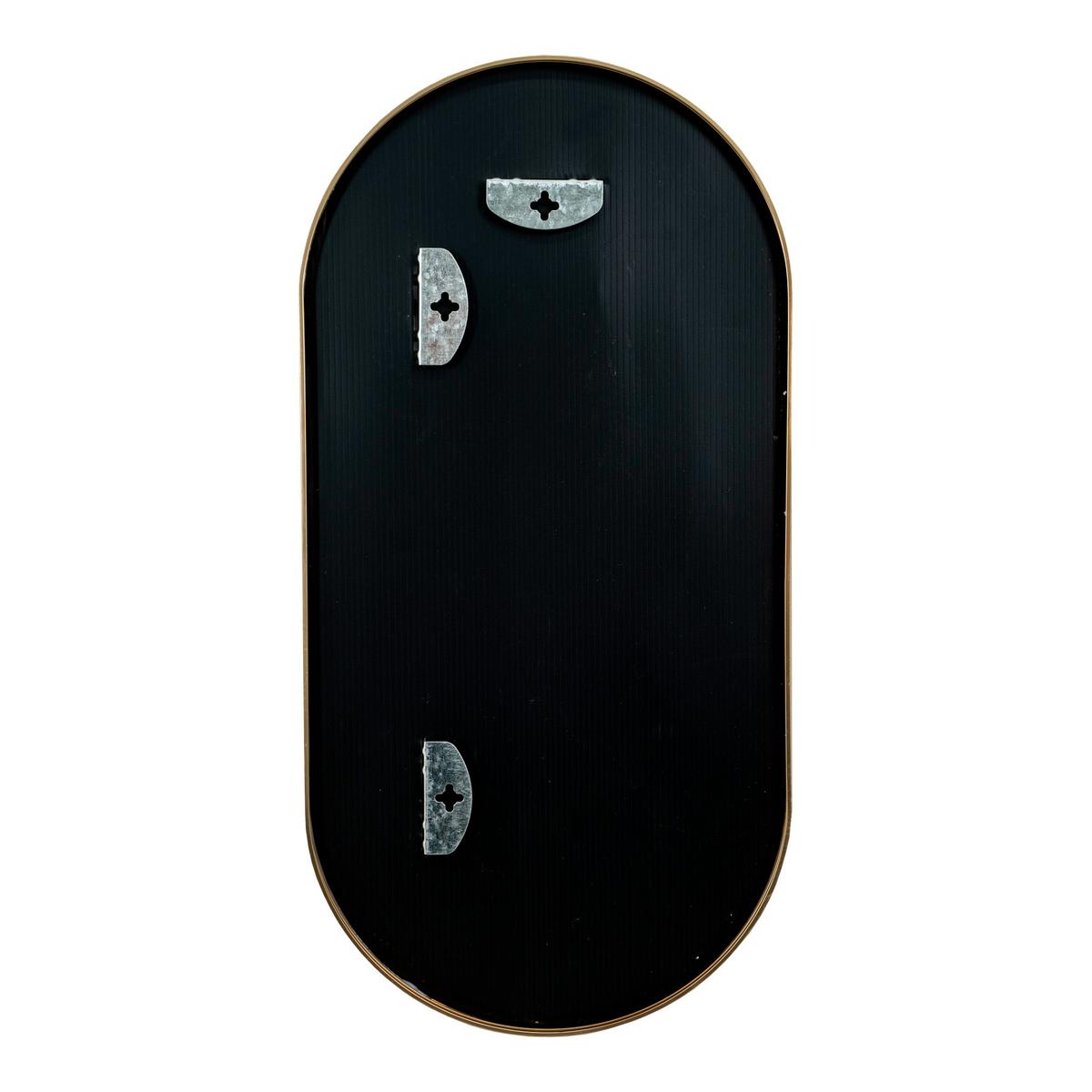 WANDSPIEGEL Picciano - Goldfarben, Glas/Metall (40/2.8/80cm) - [en.casa]
