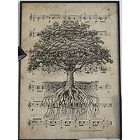 POSTER Musik Vintage A3 Rahmenlos - Klar, Papier (29.7/5/42cm) - Nacnic