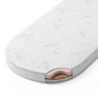 BABY Kokosmatratze 7in1 oval - Weiß, Naturmaterialien/Textil (73/125cm) - waldin