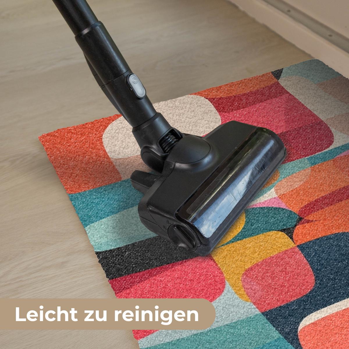 FUSSMATTE Formen - Bunt - Abstrakt - Flugzeuge Sauberlaufmatte 60x40 cm - Multicolor, Kunststoff (60/0.4cm) - MuchoWow