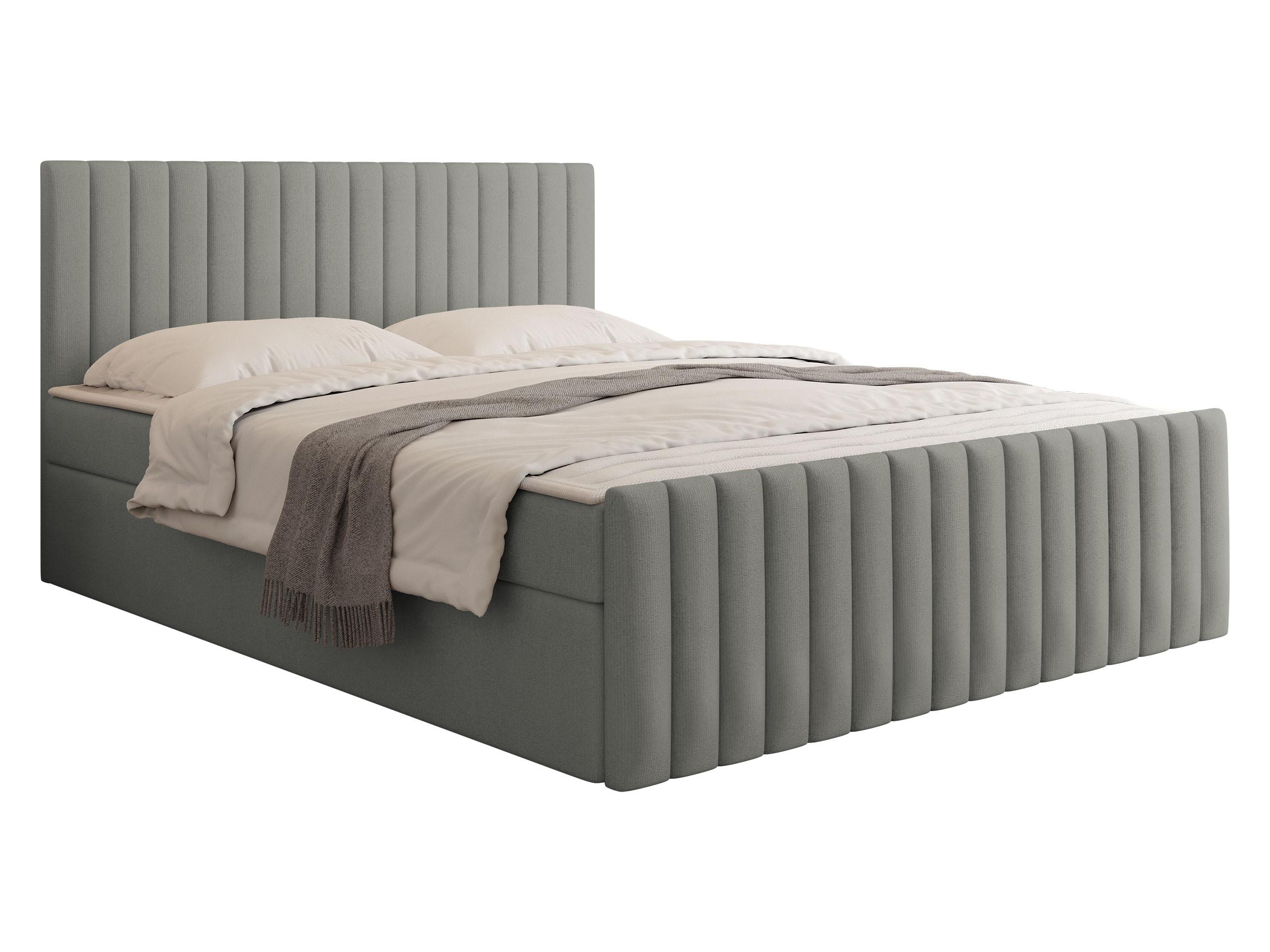 BOXBETT Tirulo Fix - H3 - Schwarz/Grau, Holzwerkstoff/Kunststoff (160/200cm) - MIRJAN24