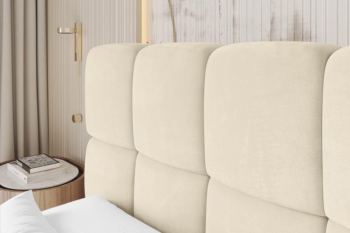 BOXBETT - AURI-H3 - 120x200 Beige Monolith - Sahara, Holzwerkstoff (120/200cm) - ALTDECOR