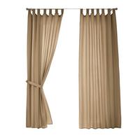 VORHANG 2ER SET POTSDAM HxB 225x140 cm Sand - Sandfarben, Textil (140/225cm) - Gardinenbox