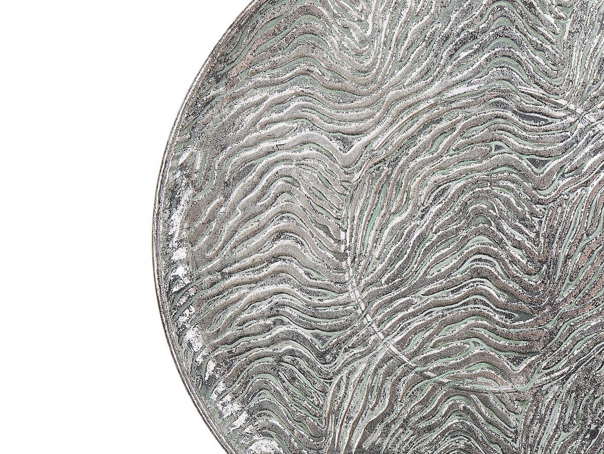 TABLETT Gefärbt Silber Kitnos - Silberfarben, Metall (49/2/49cm) - Beliani