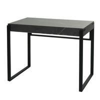 SCHREIBTISCH quadratisch Grau - Grau, Holz (54/100/80cm) - MCW