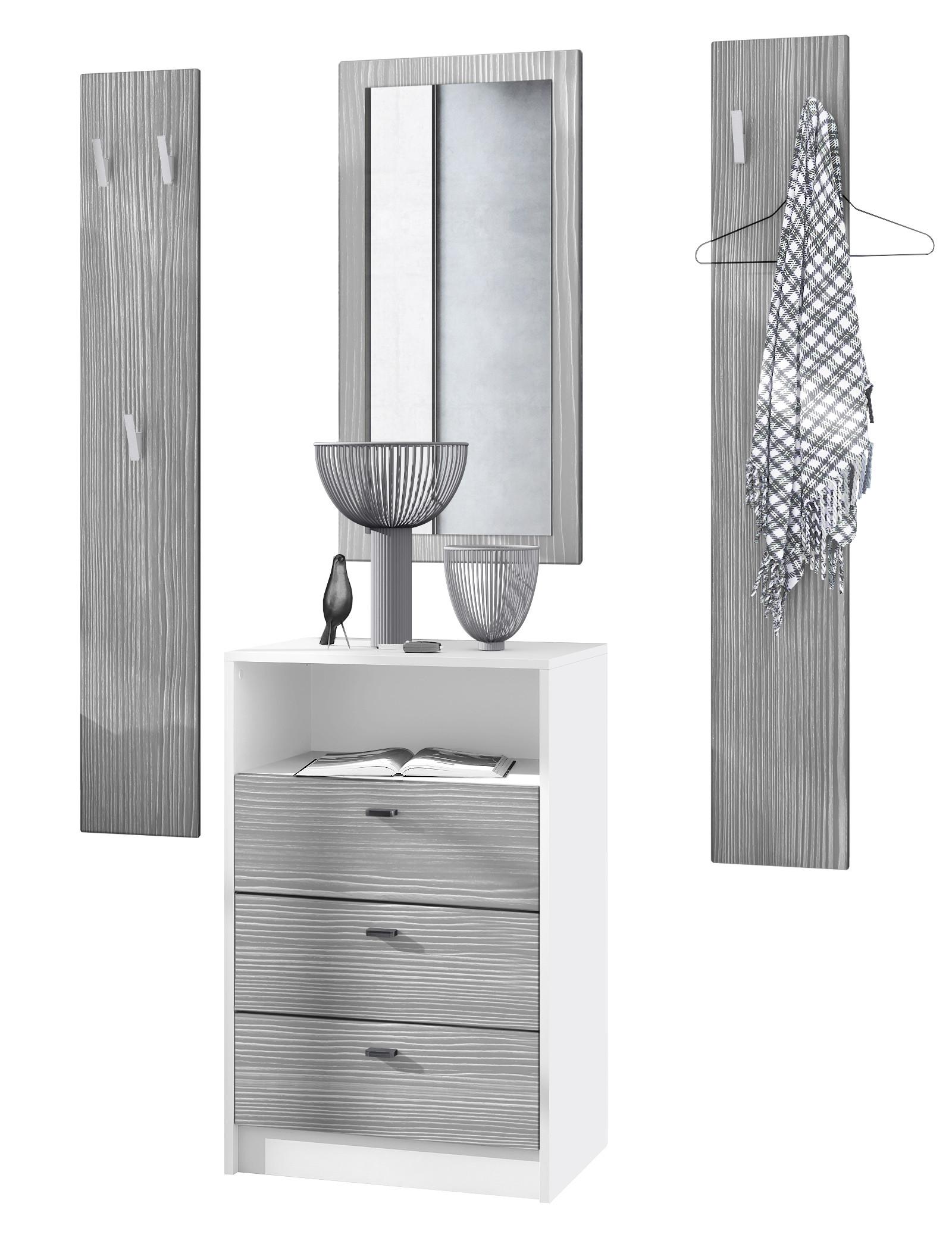 GARDEROBE Pino Avola-Anthrazit - Anthrazit, Holzwerkstoff (135/190/36cm) - Vladon