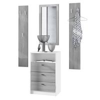 GARDEROBE Pino Avola-Anthrazit - Anthrazit, Holzwerkstoff (135/190/36cm) - Vladon