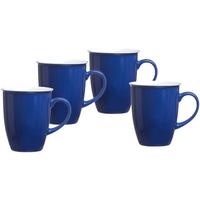 KAFFEEBECHER Doppio Indigo Blau 320 ml 4er Set - Blau, Keramik (0.32L) - Ritzenhoff Breker