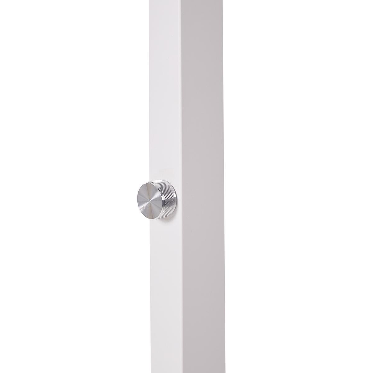 STEHLAMPE Taurus 61/29/197 cm - Weiß, Metall (61/29/197cm) - Beliani