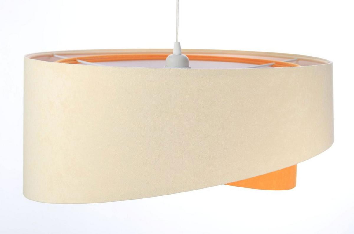 HÄNGELEUCHTE Weiß 50/23 cm - Weiß, Kunststoff (50/1/23cm) - ONZENO