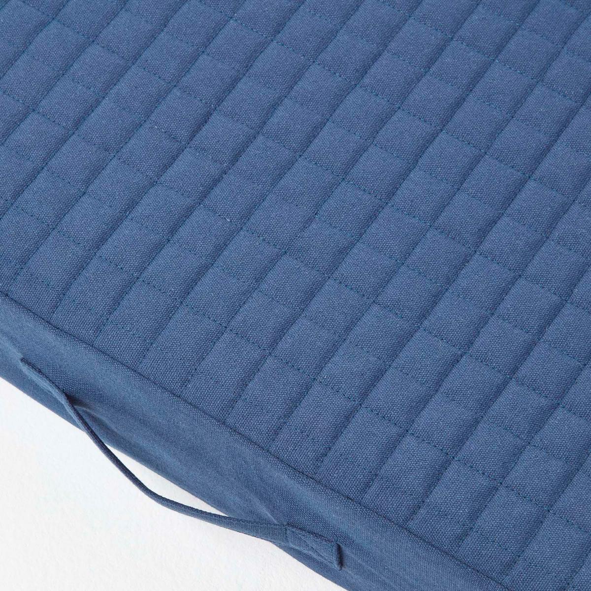 SOFA-AUFLAGE dunkelblau 150/50/10 cm – großes Sitzkissen orthopädisch - Dunkelblau, Textil (150/50/10cm) - Homescapes