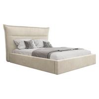 POLSTERBETT Tinkus - Beige/Naturfarben, Holz/Holzwerkstoff (140/200cm) - MIRJAN24