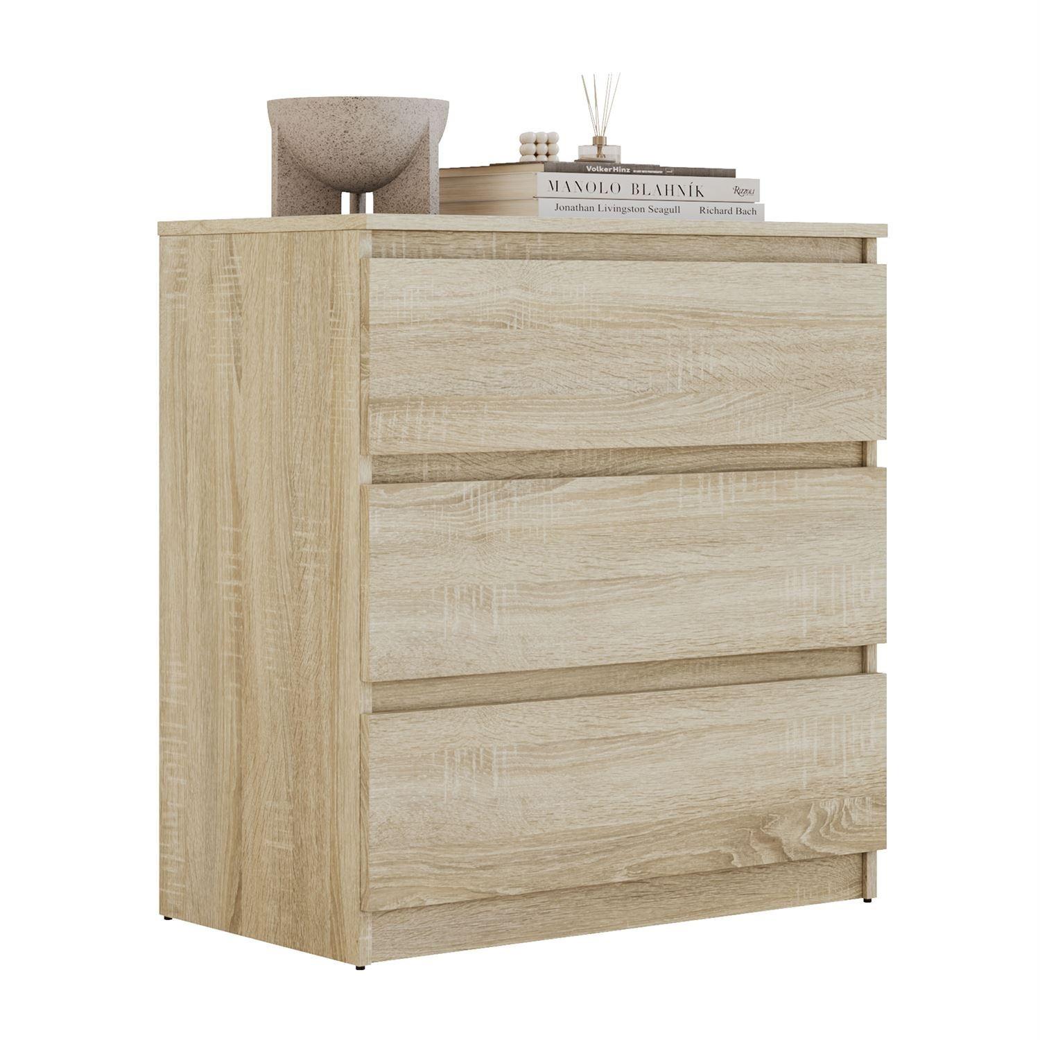 HIGHBOARD HANA M3 Sonoma Eiche - Sonoma Eiche, Holzwerkstoff (70/75/40cm) - Lookway