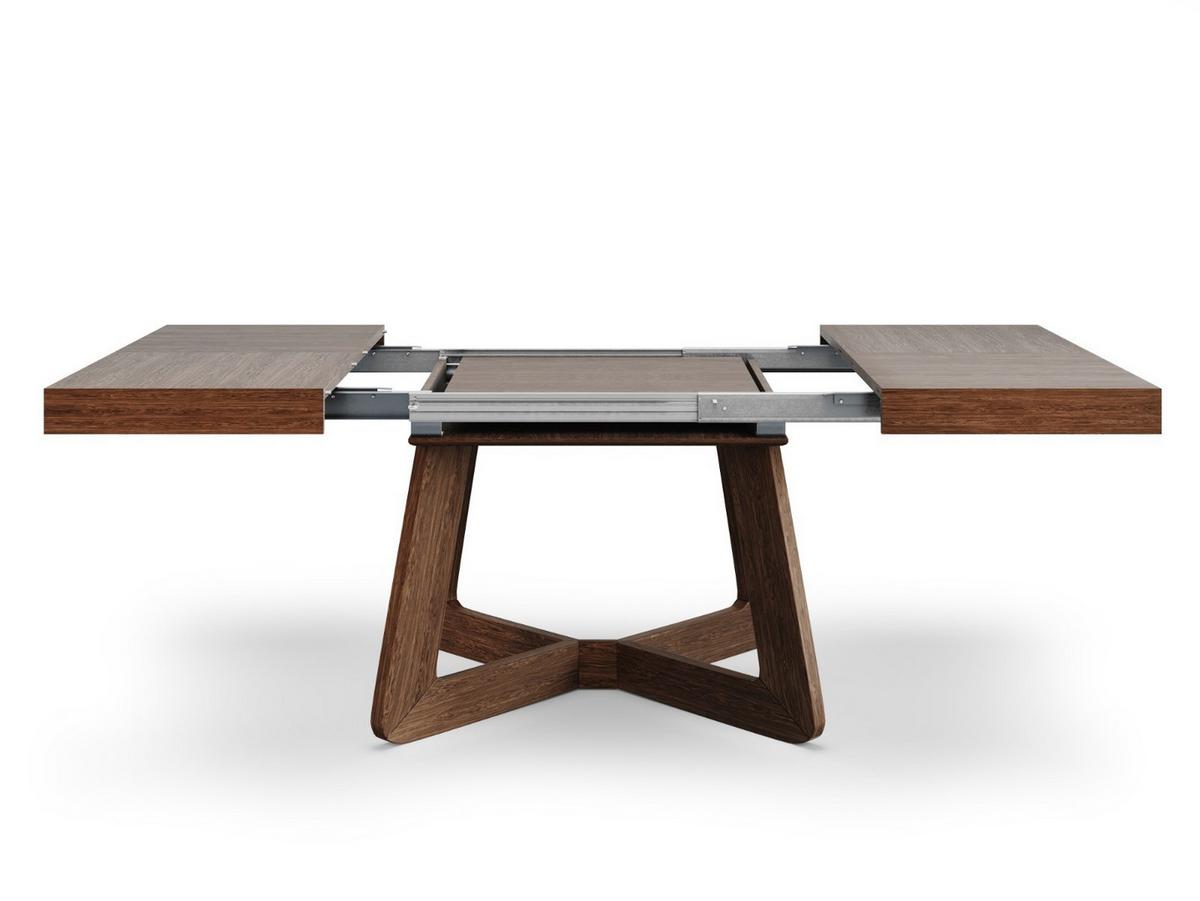 ESSTISCH PIAZZA Ausziehbar 130 - 230 / 130 x 76 cm - Braun, Holz (130/130/76cm) - MASSENO