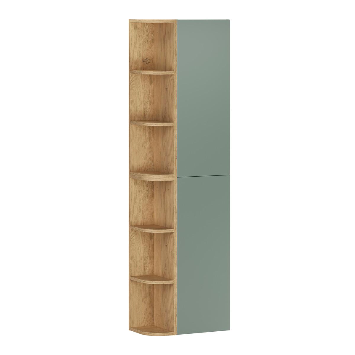 BADMÖBEL 120.4cm Oria 2er-Set Grün - Grün, Holzwerkstoff (120.4/50/45.8cm) - Petits-meubles
