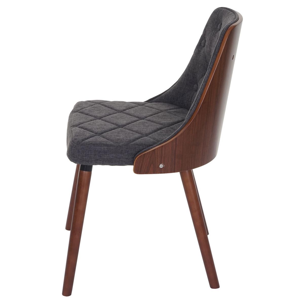 ESSZIMMERSTUHL Grau - Grau, Textil (50/82/53cm) - MCW