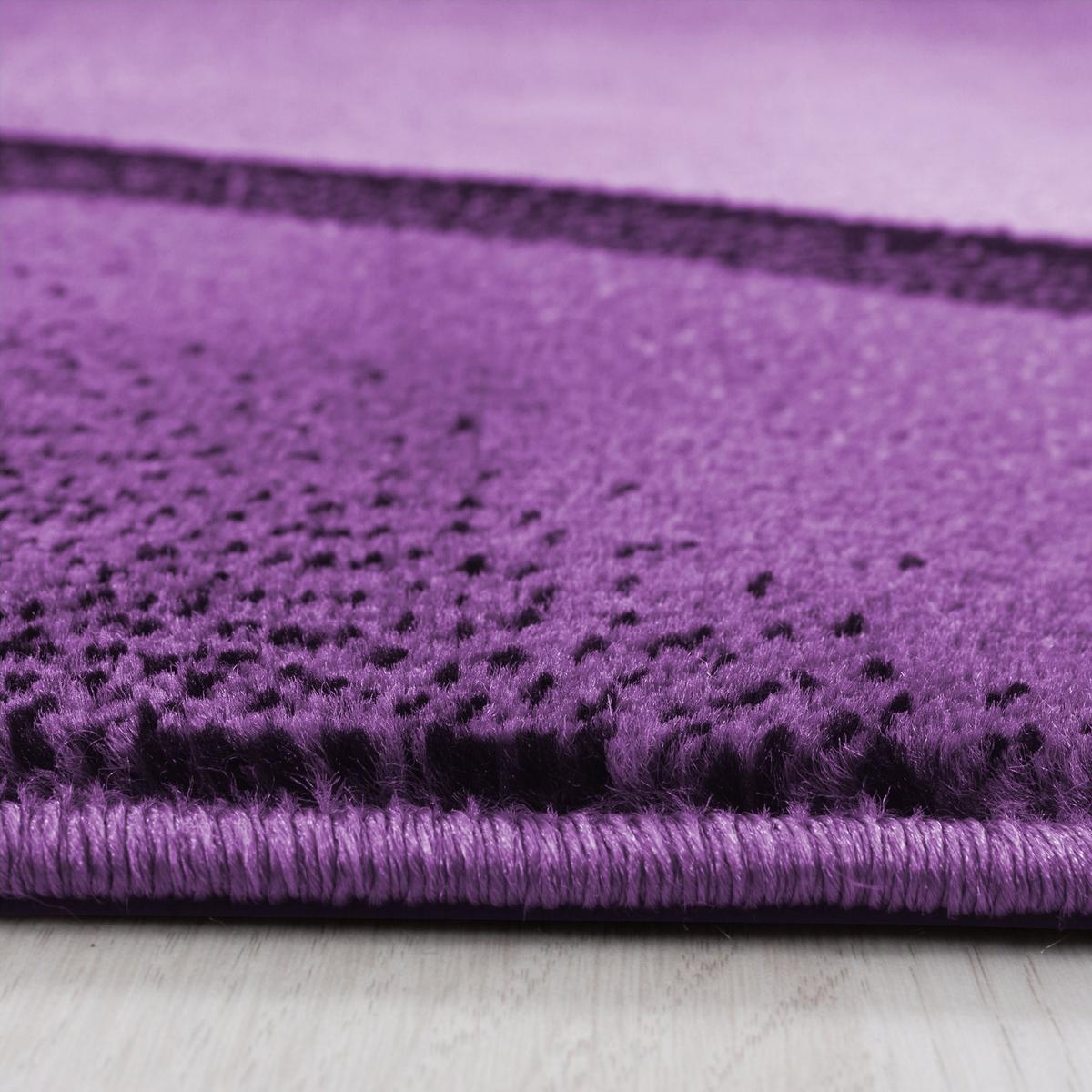 TEPPICH Kurzflor INN in Violett, mit Farbverlauf, 280 x 370 cm - Lila, Textil (370/280cm) - KADIMA DESIGN