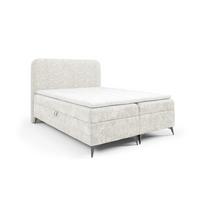 BOXBETT Triana - Creme, Holzwerkstoff/Textil (140/200cm) - Fun Möbel