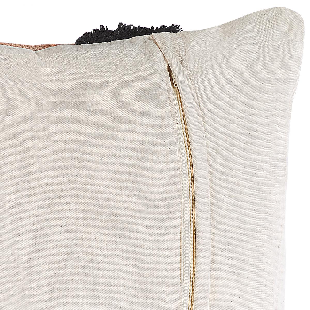 DEKOKISSEN 2er-Set Bunt 45/45 cm Mihalgazi - Multicolor, Naturmaterialien/Textil (45/45cm) - Beliani