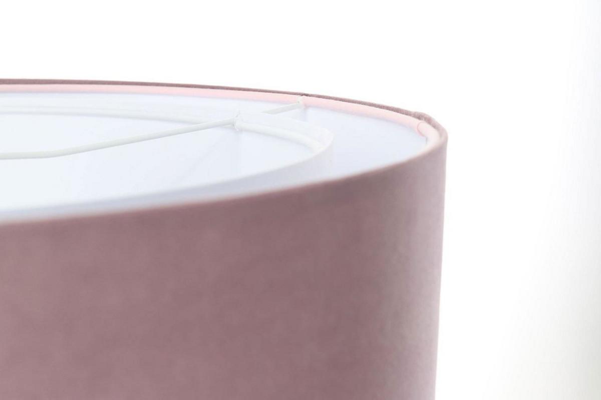 HÄNGELEUCHTE Rosa 40/20 cm - Pink/Weiß, Kunststoff (40/1/20cm) - ONZENO