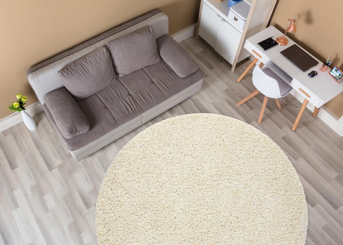 TEPPICH Soffi 120 cm - Creme, Textil (120/120cm) - rugsX