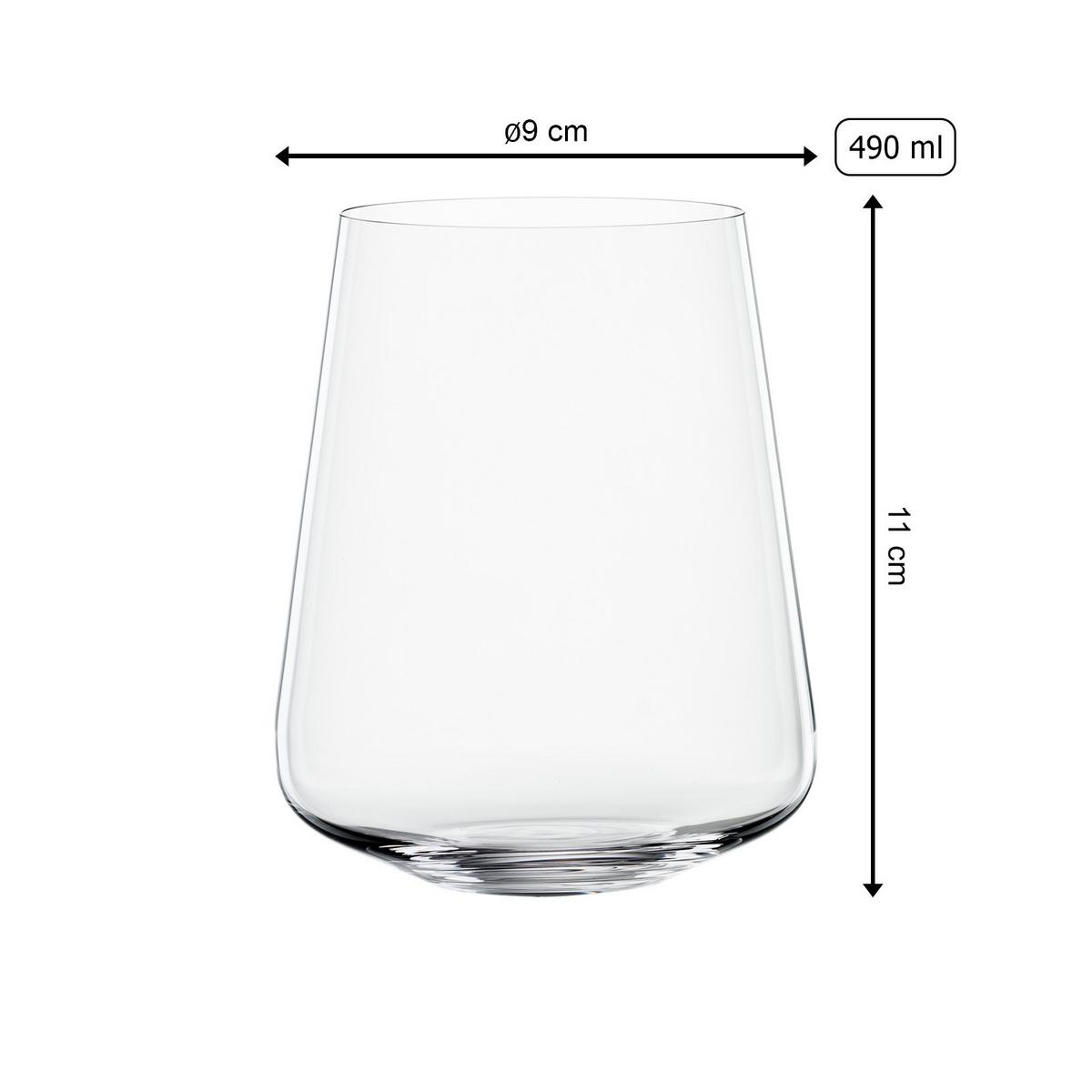SOFTDRINKGLÄSER Definition transparent 490 ml 4er Set - Transparent, Glas (0.49L) - Spiegelau