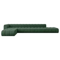 ECKSOFA modulares Sofa Zuvon-L3 - 478x177x70 cm Grün - Grün, Holzwerkstoff/Textil (478/177cm) - ALTDECOR