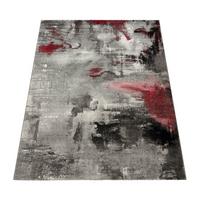 KURZFLORTEPPICH, abstrakt, aus Polypropylen, Florhöhe 12 mm, Grau, 160 x 230 cm - Grau, Textil (230/160cm) - KADIMA DESIGN