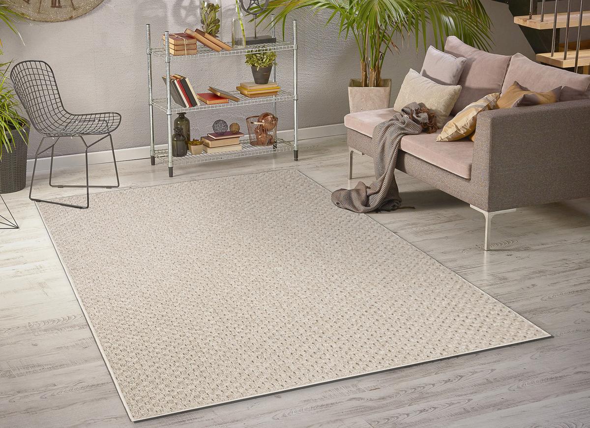 TEPPICH Origi 116/170 cm - Beige, Textil (116/170cm) - rugsX