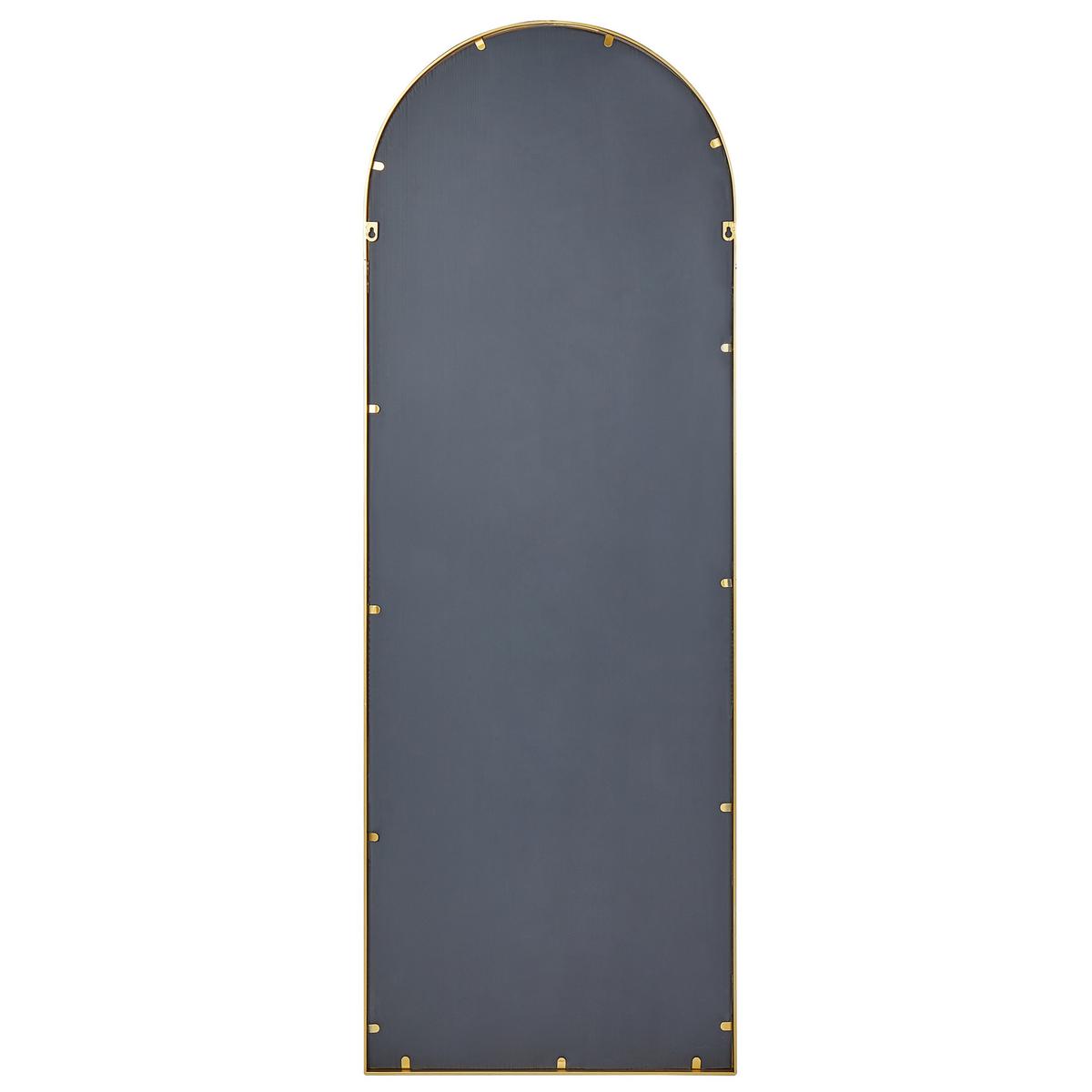 WANDSPIEGEL gold Metall 60/170 cm Crosses - Goldfarben, Metall (60/170/3cm) - Beliani