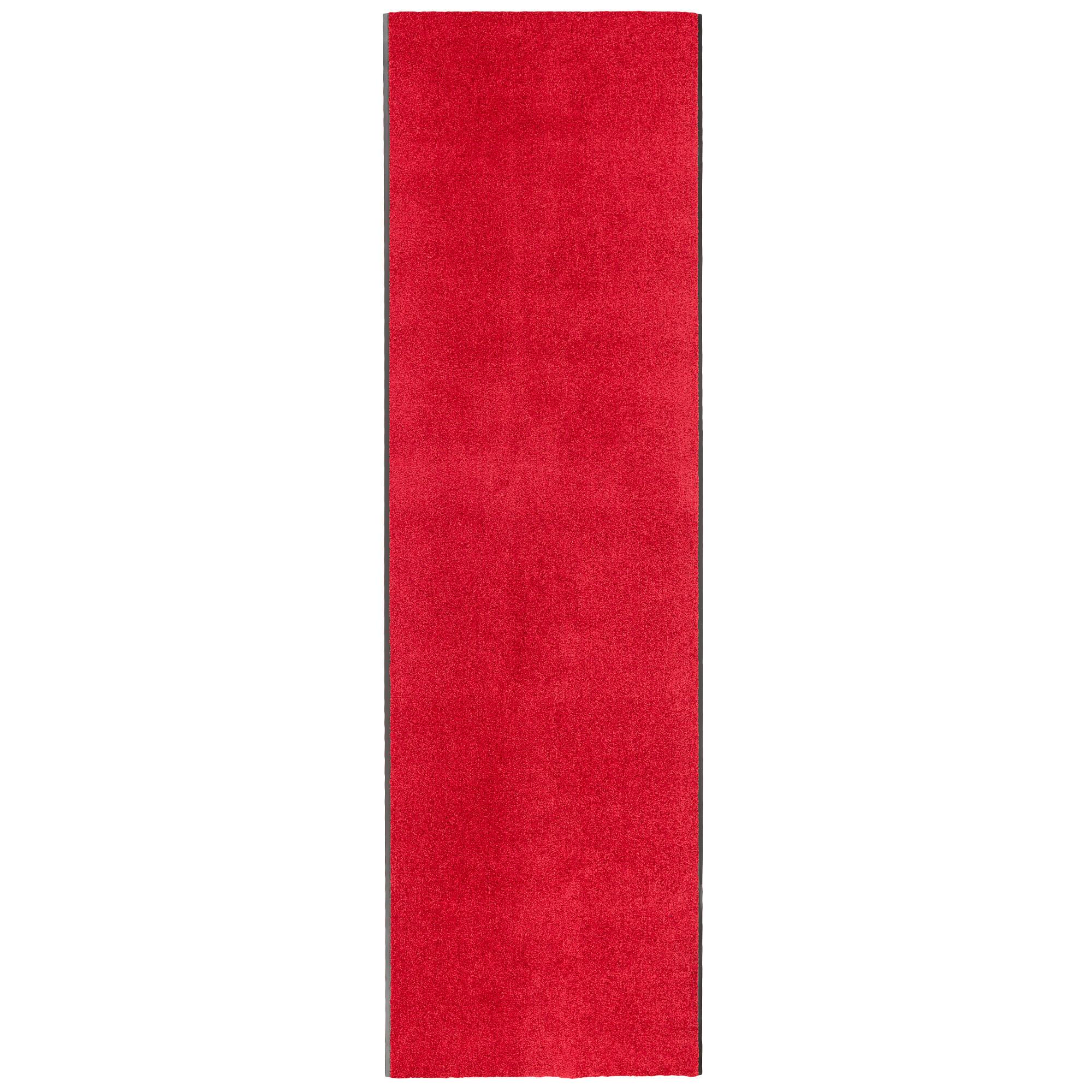 LÄUFER PROPER TEX UNI - Rot, Textil (90/250cm) - Snapstyle