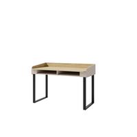 SCHREIBTISCH VETTA 125x64,5x83 cm Bürotisch Computertisch, Beige - Beige, Holzwerkstoff (64.5/125/83cm) - MASSENO