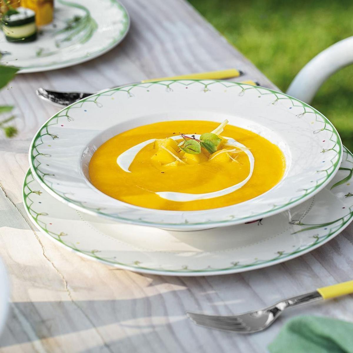 SUPPENTELLER Colourful Spring bunt ø 24,7 cm 6er Set - Multicolor, Keramik (24.7cm) - Villeroy & Boch