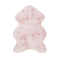KUNSTFELLTEPPICH Giorgia 60x80 cm - Rosa, Textil (60/80cm) - Gino Falcone