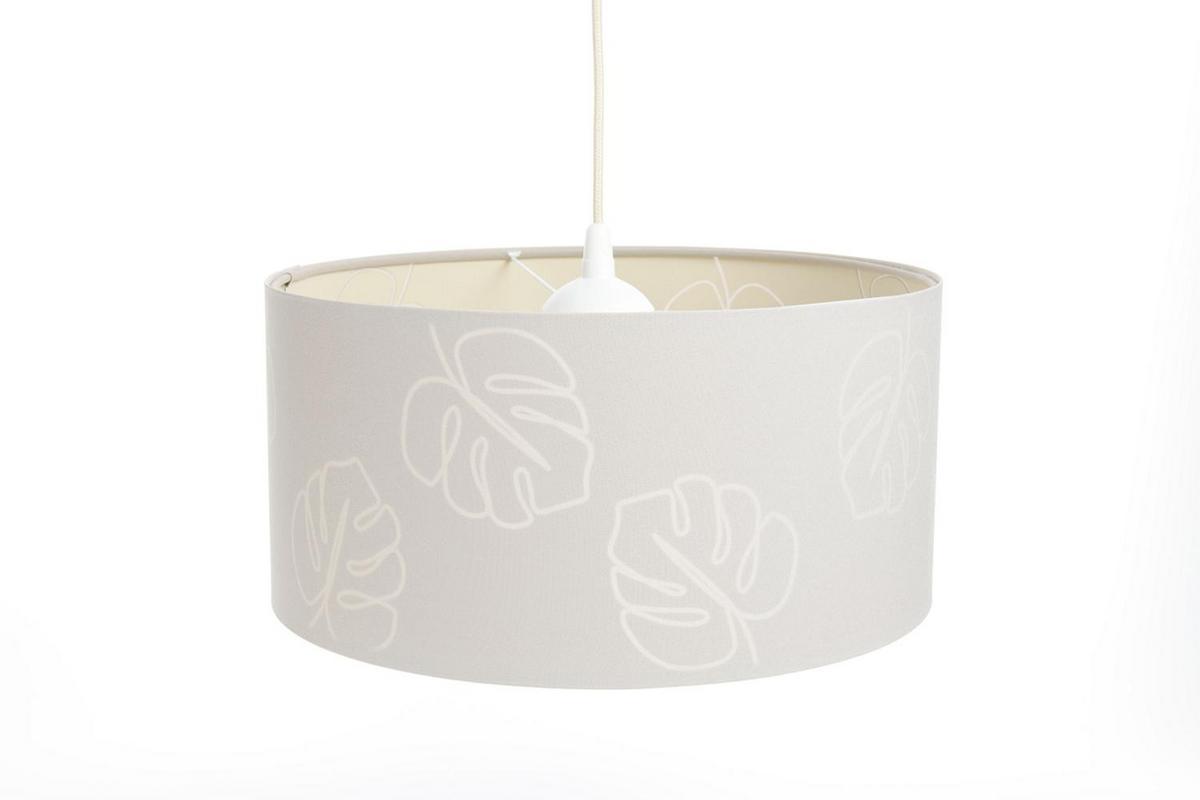 HÄNGELEUCHTE Beige 60/100 cm - Beige, Kunststoff (30/0.8/100cm) - ONZENO