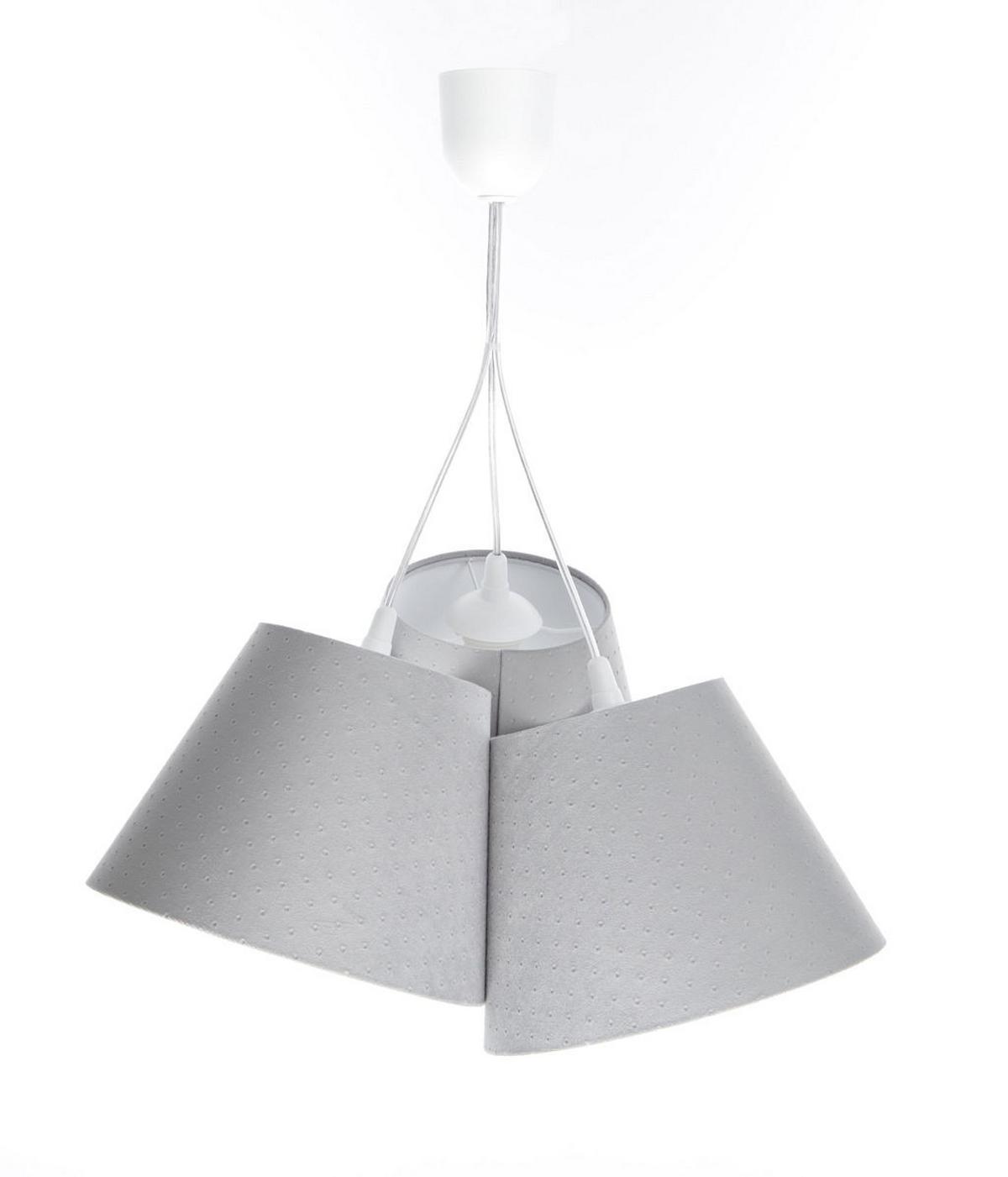 HÄNGELEUCHTE Grau 26/19 cm - Grau, Kunststoff (26/0.8/19cm) - ONZENO
