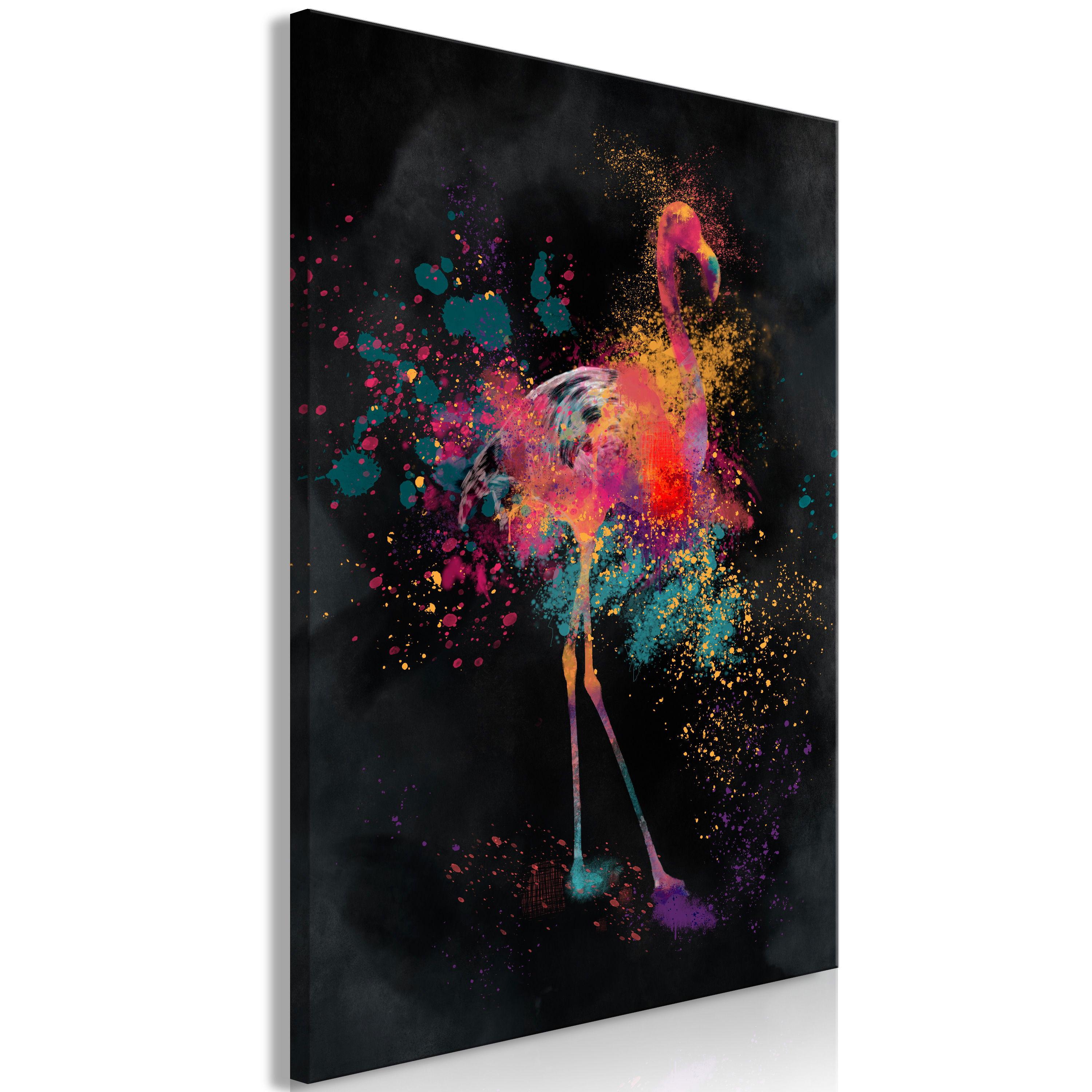 KUNSTDRUCK Bunt 40/60 cm - Multicolor, Textil (40/60cm) - KUNSTLOFT