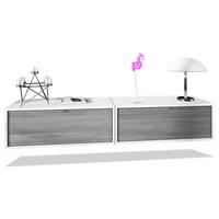 LOWBOARD Lana Fronten in Avola-Anthrazit - Anthrazit, Holzwerkstoff (80/37/29cm) - Vladon