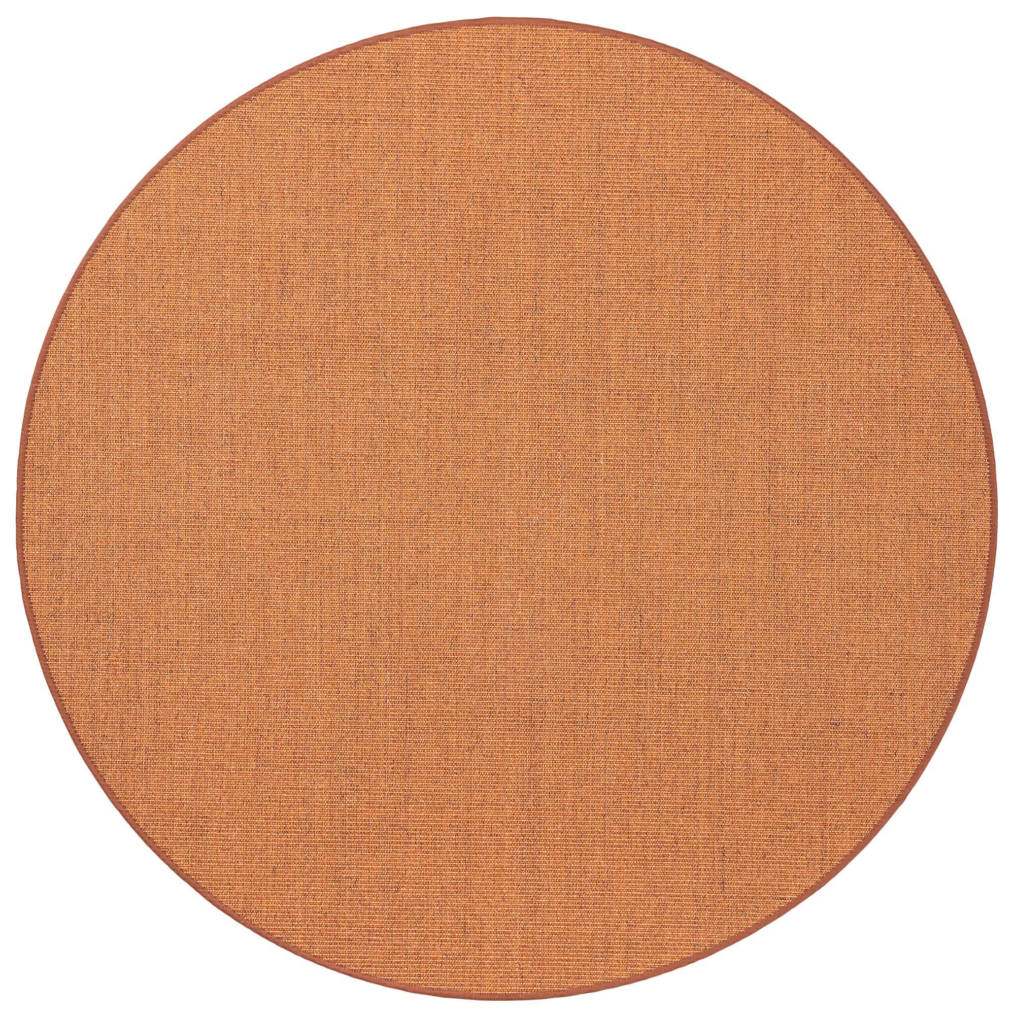 SISAL NATUR TEPPICH RUND - Braun, Textil (100/100cm) - Snapstyle