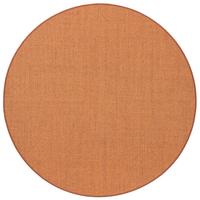SISAL NATUR TEPPICH RUND - Braun, Textil (100/100cm) - Snapstyle