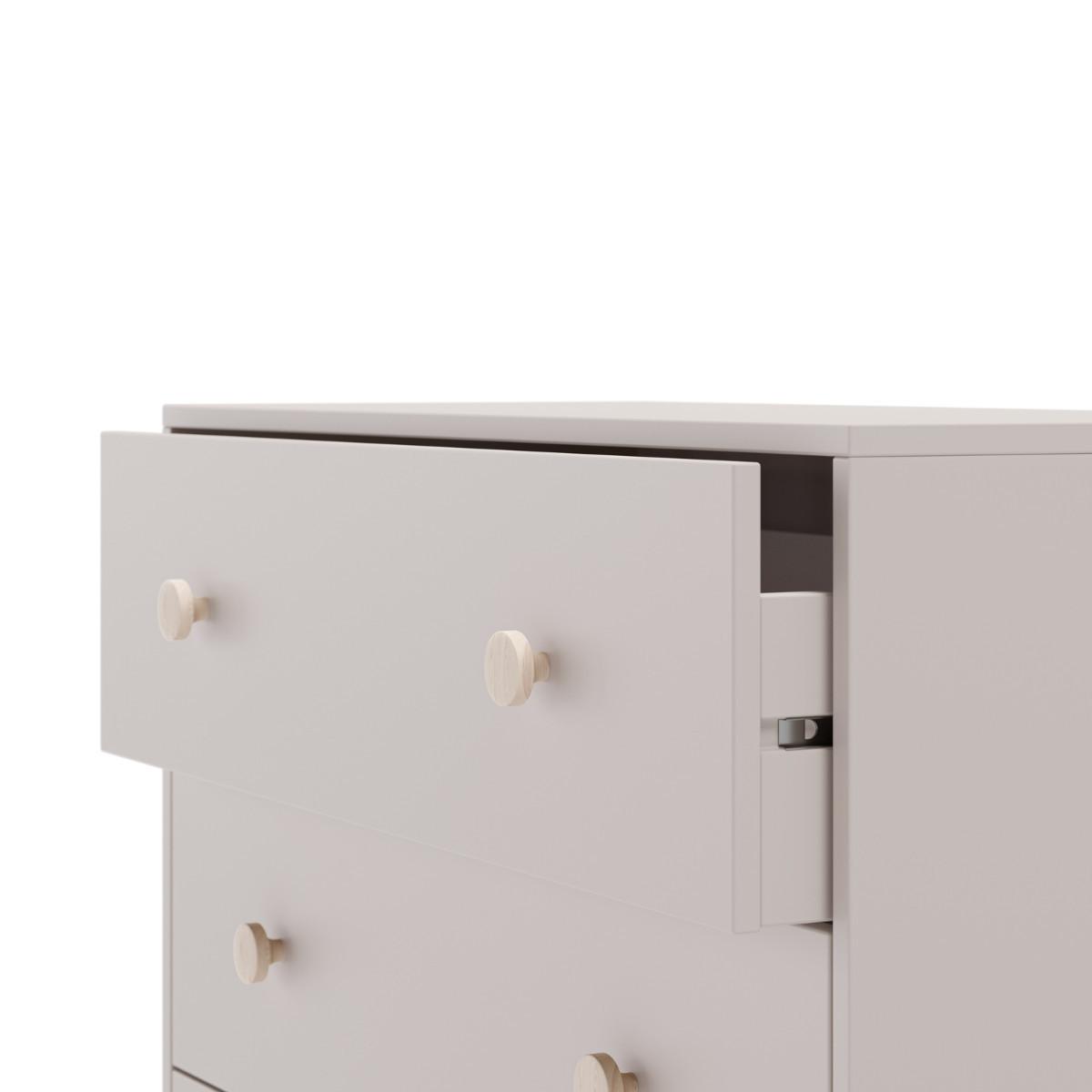 SCHRANK Enola Beige 90/40/80 cm - Beige, Holz (40/80/90cm) - Calicosy