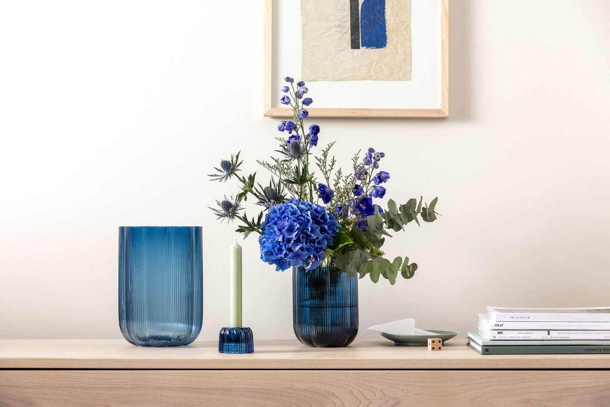 VASE Fleur blau 15 cm - Blau, Glas (12.5/15cm) - Villeroy & Boch