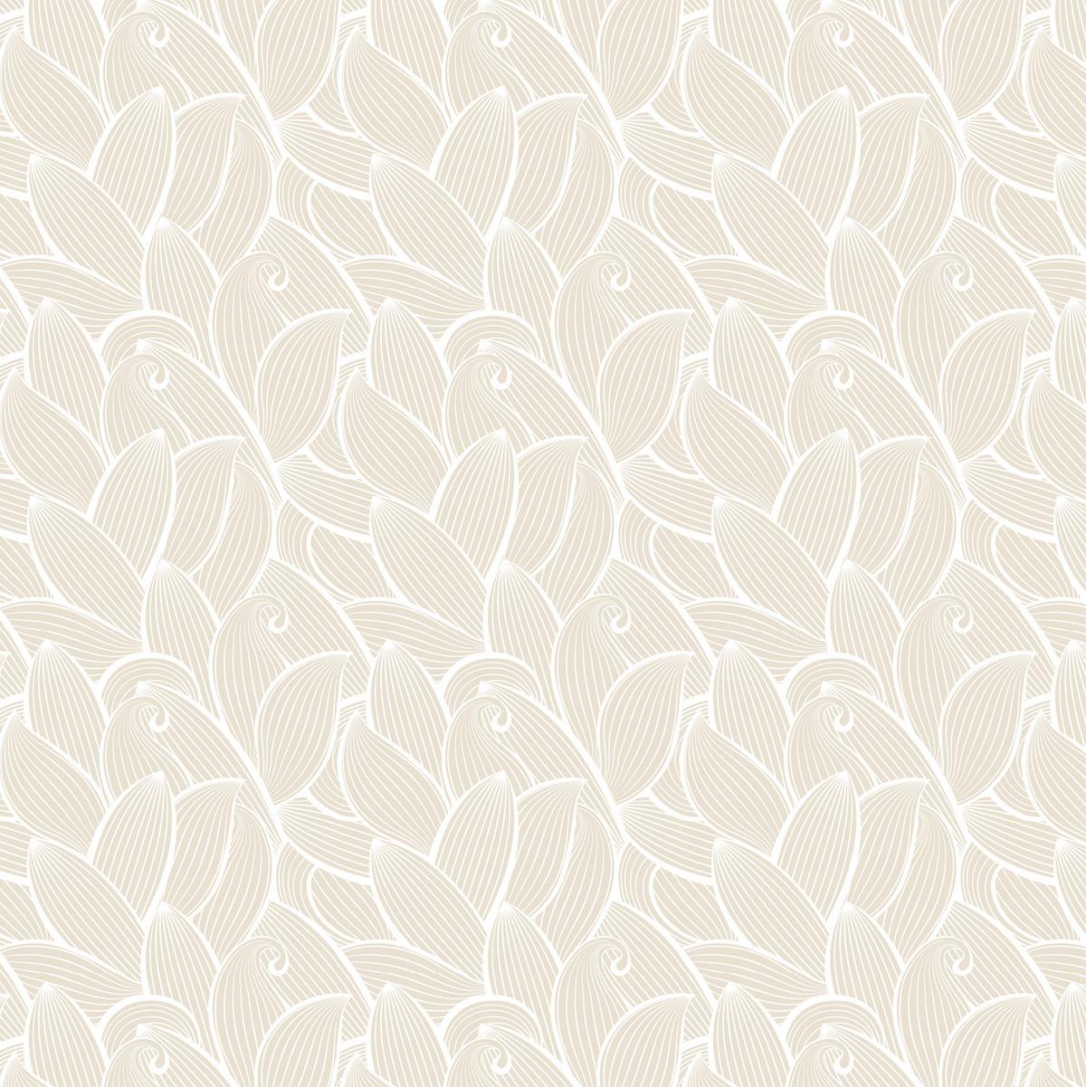 VERDUNKELUNGSROLLO 100x100 cm Blätter - Grau, Textil (100/100cm) - TULUP