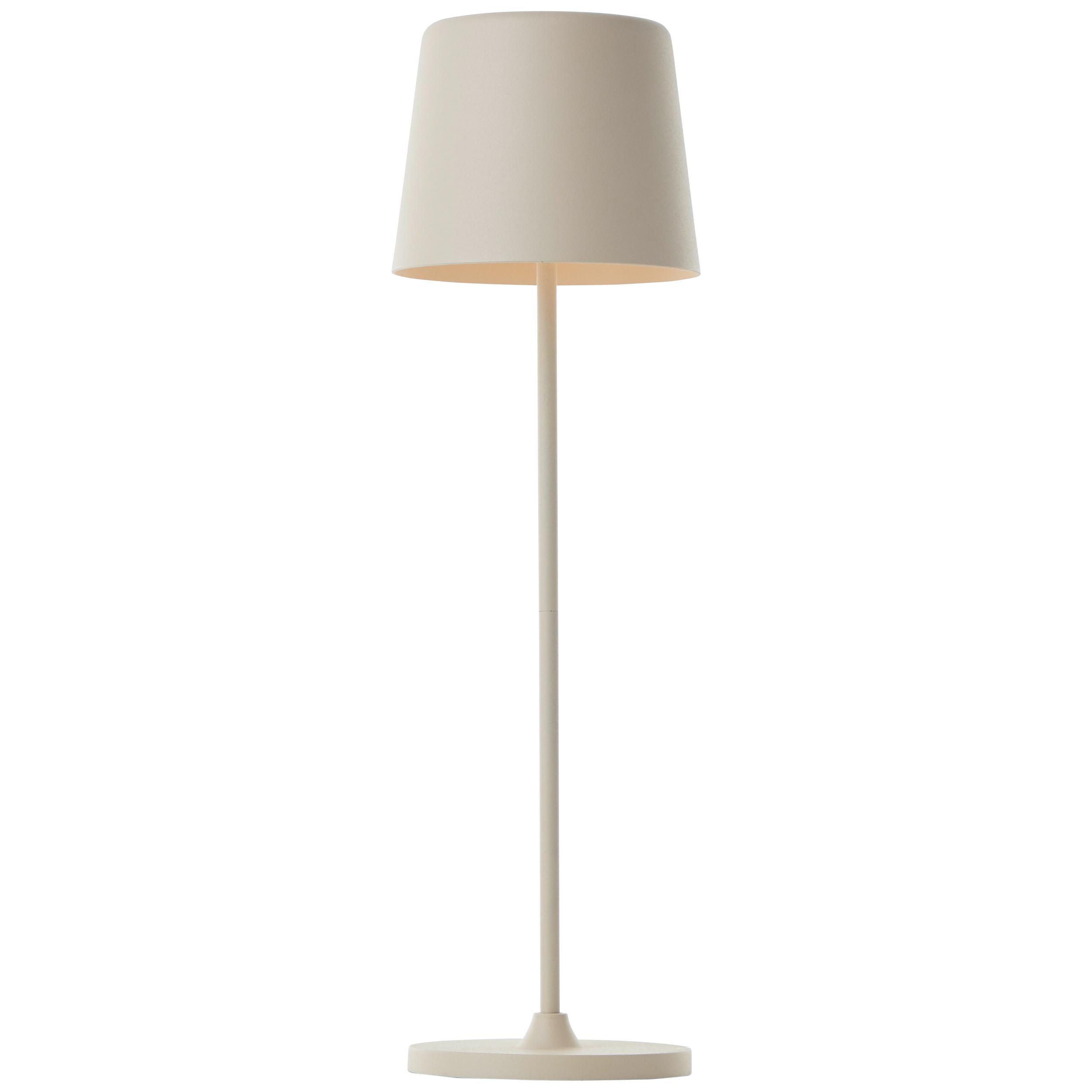 AUSSENTISCHLEUCHTE Kaami G90939/09 - Beige, Metall (10/10/37cm) - Brilliant