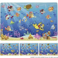 TISCHSETS Haribo Seaworld blau 45 x 30 cm - Blau, Kunststoff (45/30/0.1cm) - Ritzenhoff Breker